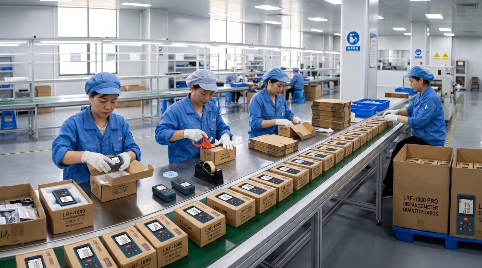 Production‑line packaging quality inspection