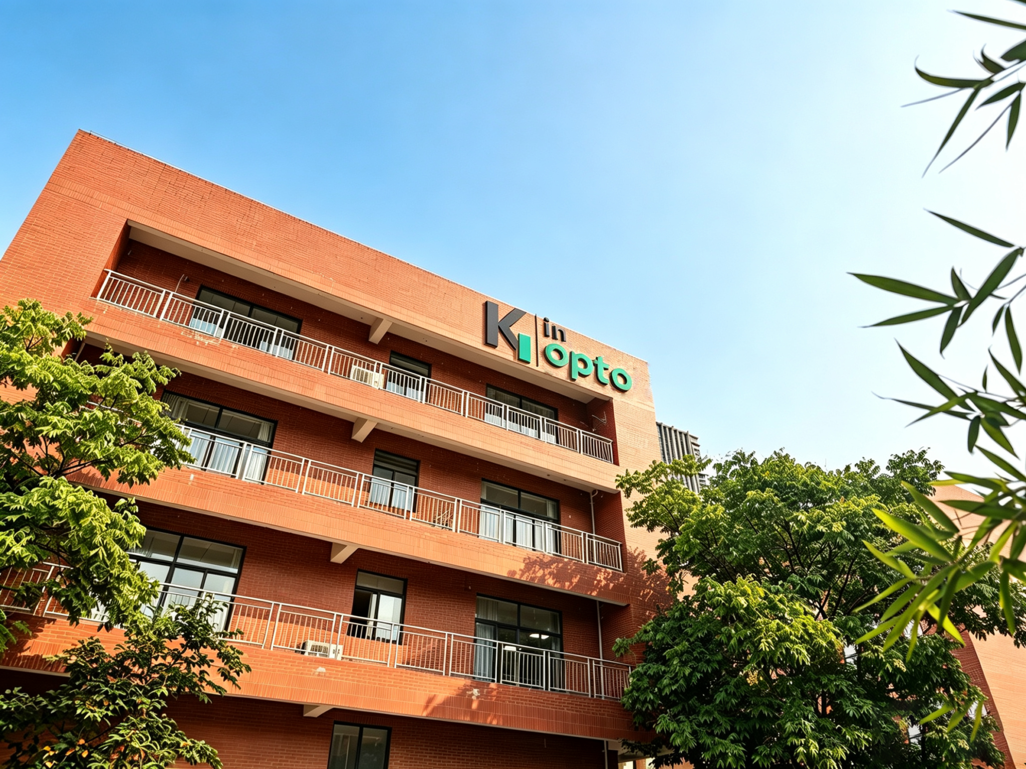 Home Exterior view of the Kinlopto factory in Jurong, Jiangsu
