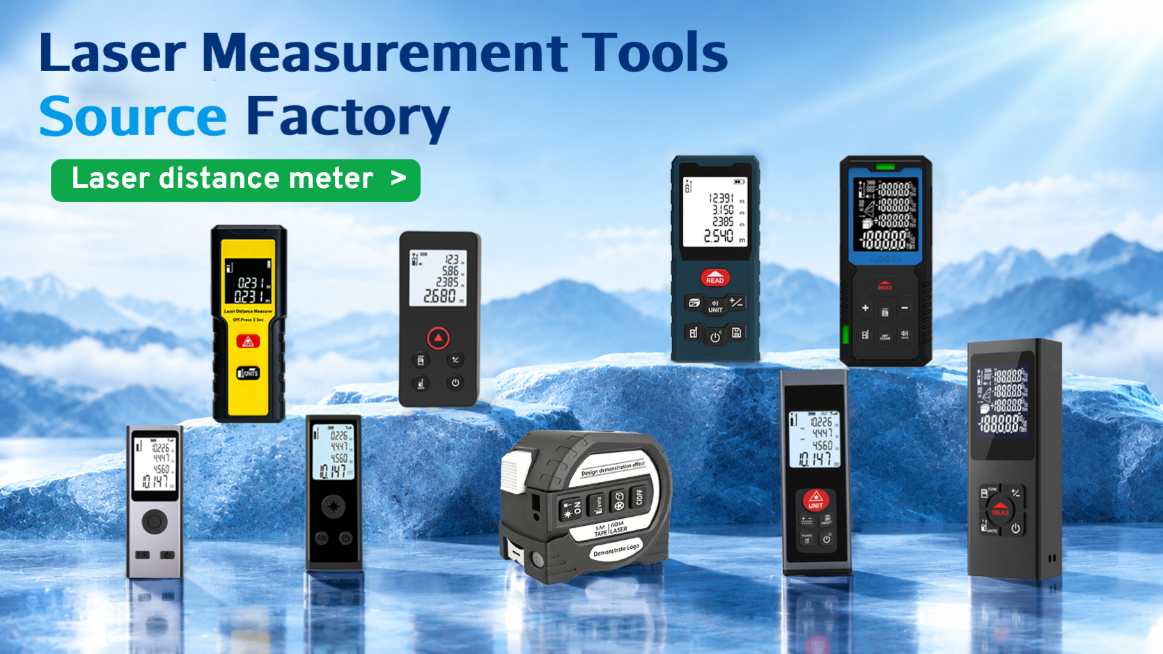 Home Laser Distance Meter Manufacturer Factory Direct – Handheld, Industrial, Rangefinder Product Collection