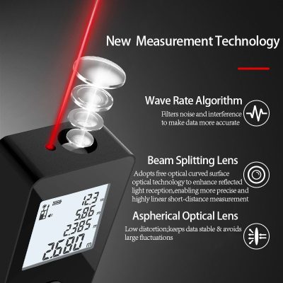 OEM Laser Distance Meter China, Private Label Laser Rangefinder Supplier, Wholesale Laser Measure Type-C