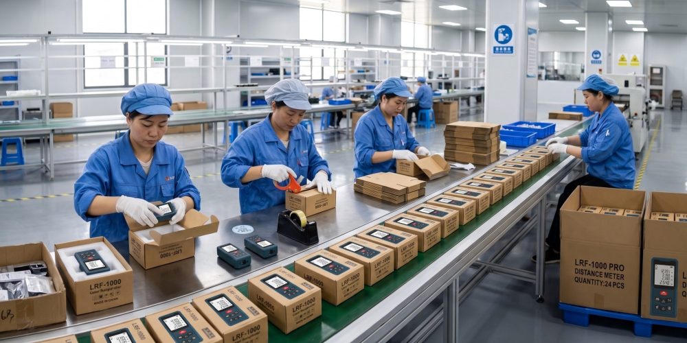 Production‑line packaging quality inspection