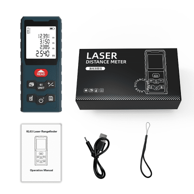 Original manufacturer KL03 laser rangefinder, complete measuring functions for construction renovation