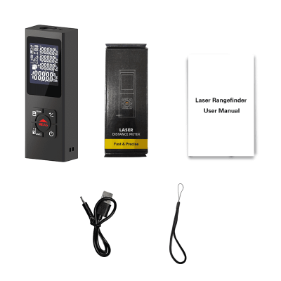 Wholesale Laser Rangefinder Package Kit from Factory Direct Supplier — Device Hard Case Type-C Charging Cable Lanyard User Manual OEM ODM Private Label Supported