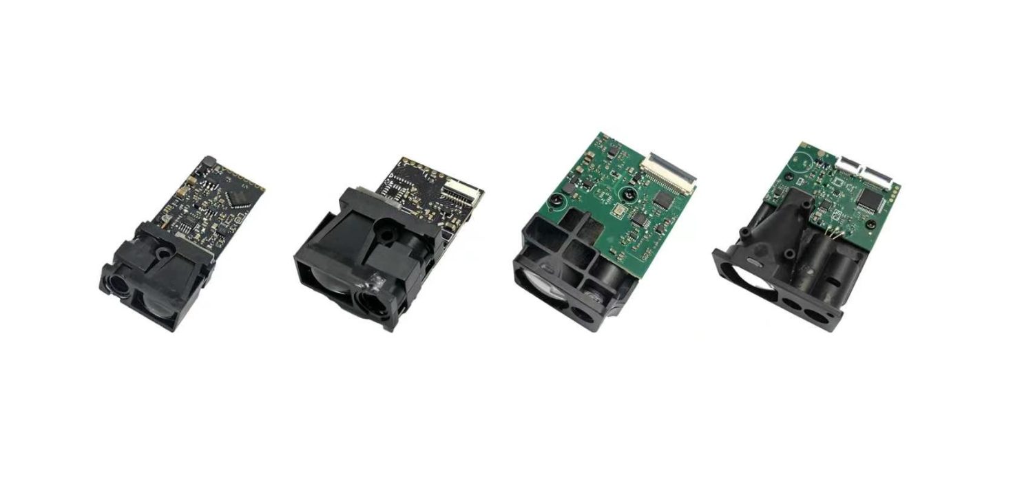 Four kinds of laser ranging sensor modules for industrial use