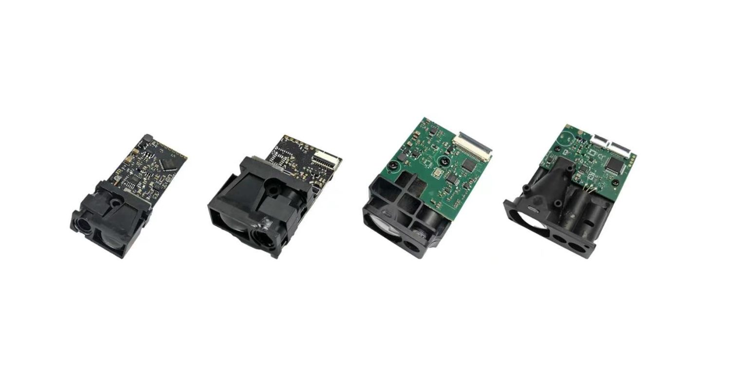 Four kinds of laser ranging sensor modules for industrial use